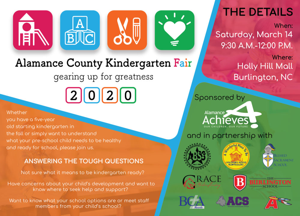 Information about a local Kindergarten Fair.