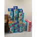 Diapers, wipes and feminine hygiene products are stored at BHA for distribution.