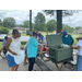 BHA residents receive food donated by local farmer.